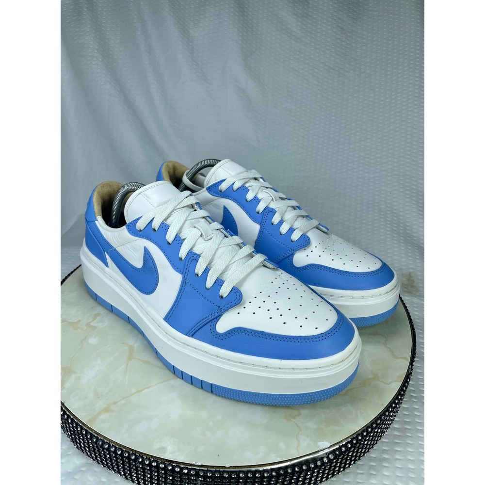 Nike Air Jordan 1 Elevate Low Platform Sneakers Womens 12 University Blue Shoes